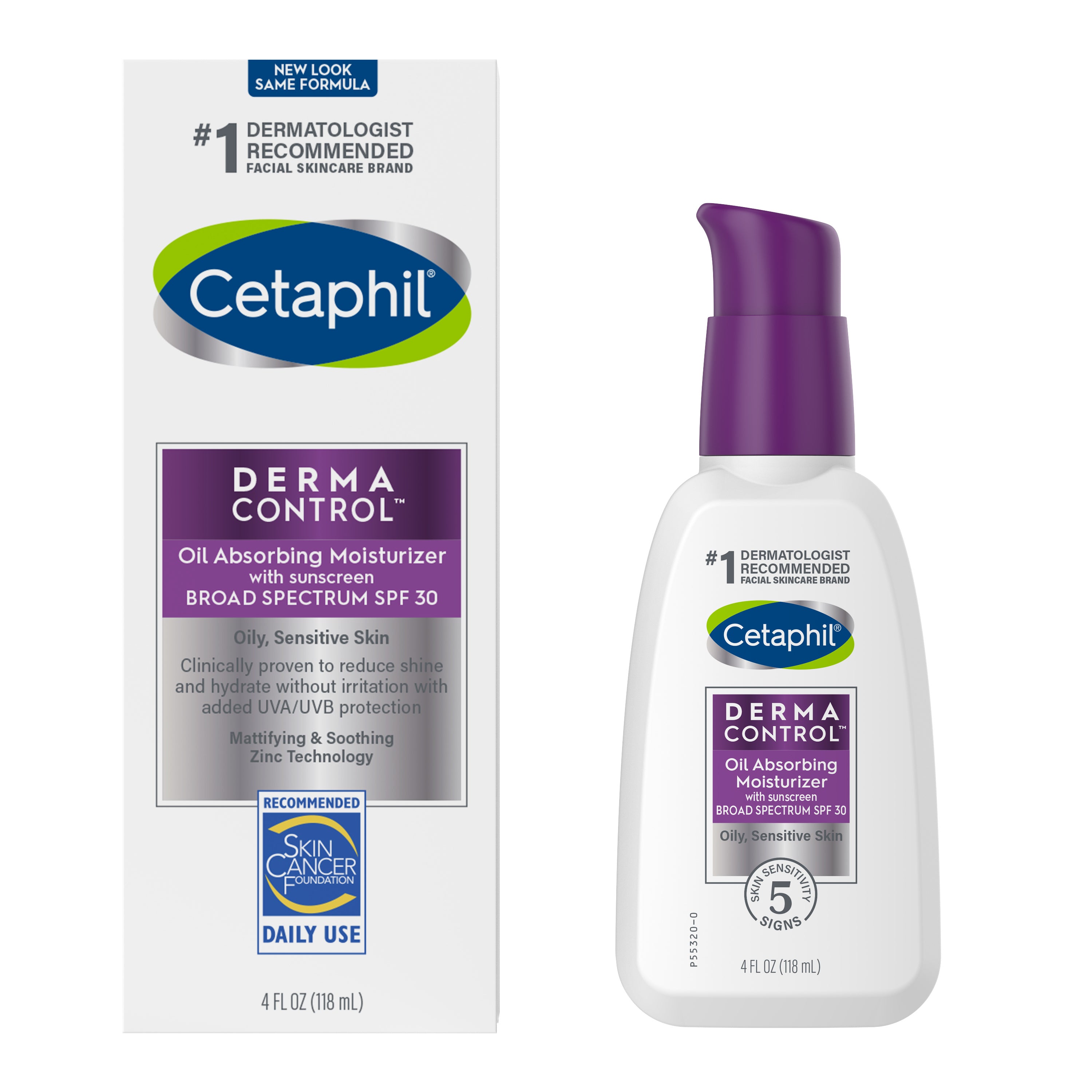 Cetaphil DermaControl Oil Absorbing Moisturizer SPF 30