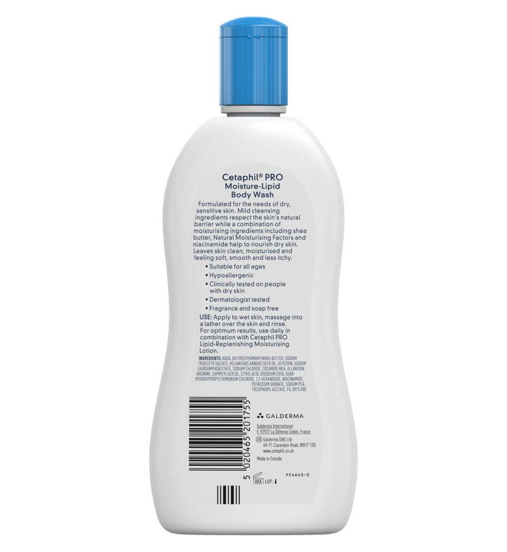 Cetaphil PRO Dry Itchy Skin Moisturising Body Wash