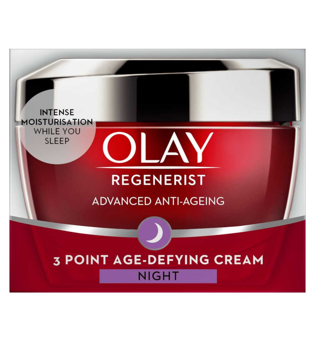 Olay Regenerist 3Point Firming Anti-Ageing Night Face Cream Moisturiser