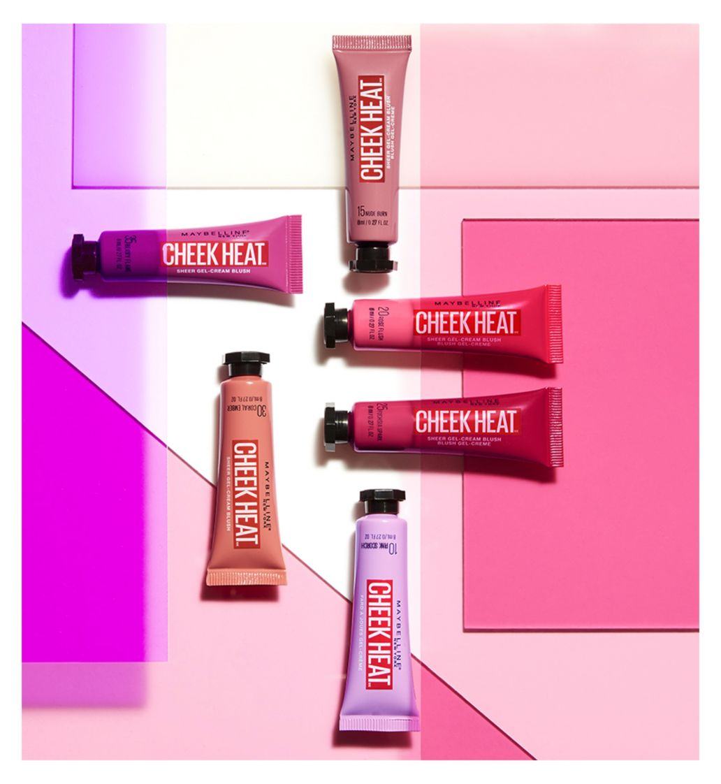 Maybelline Cheek Heat Sheer Blusher - 20 Rose Flush