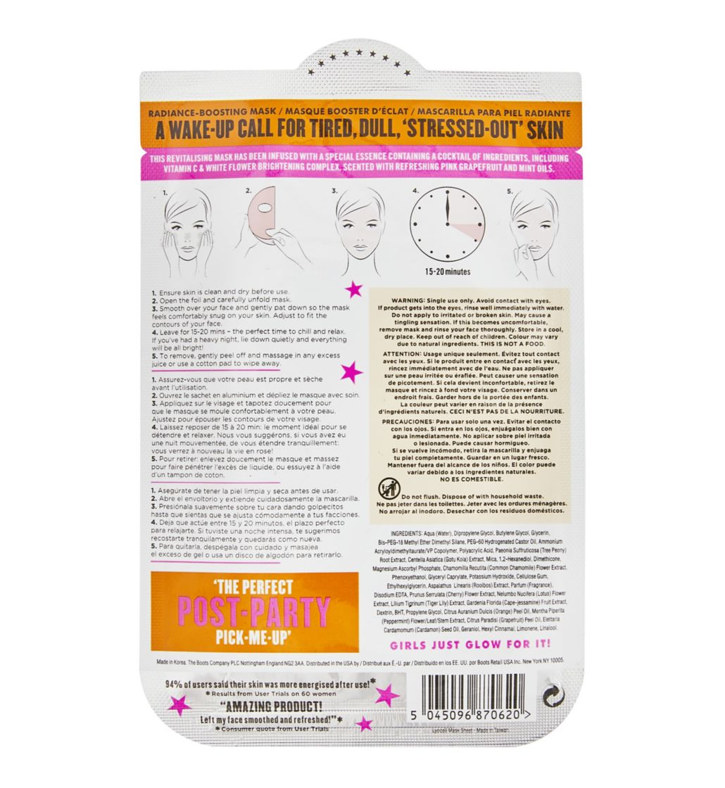 Soap & Glory Bright and Beautiful Sheet Mask