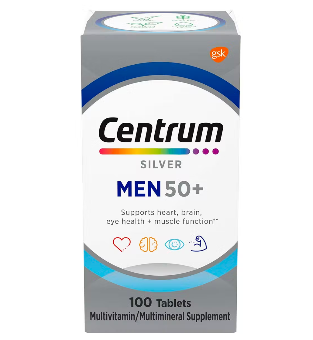 Centrum Silver Men 50+ Multivitamins