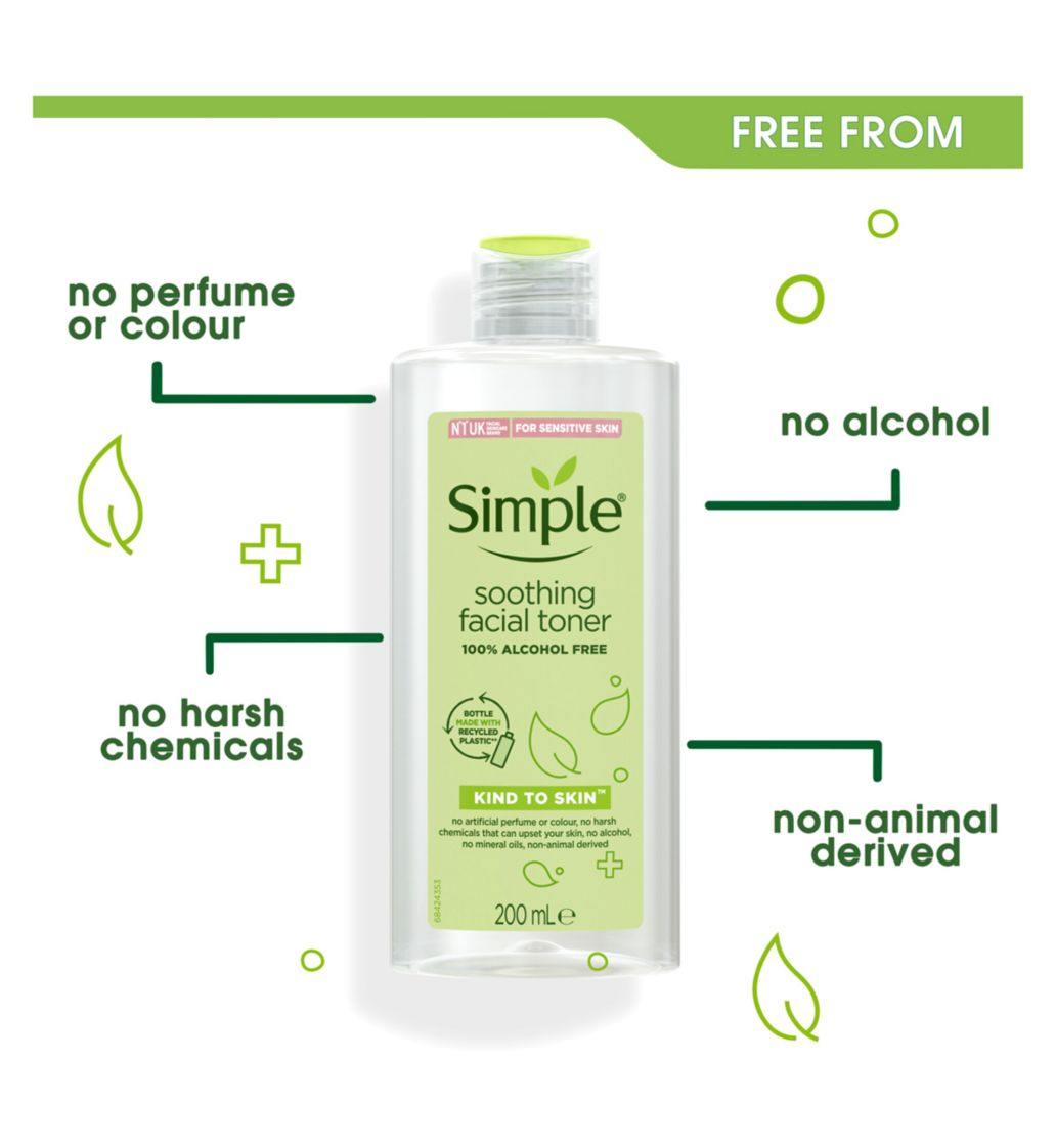 Simple Kind to Skin Soothing Facial Toner