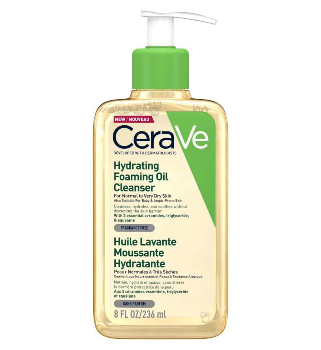 CeraVe Hydrating Foaming Oil Cleanser