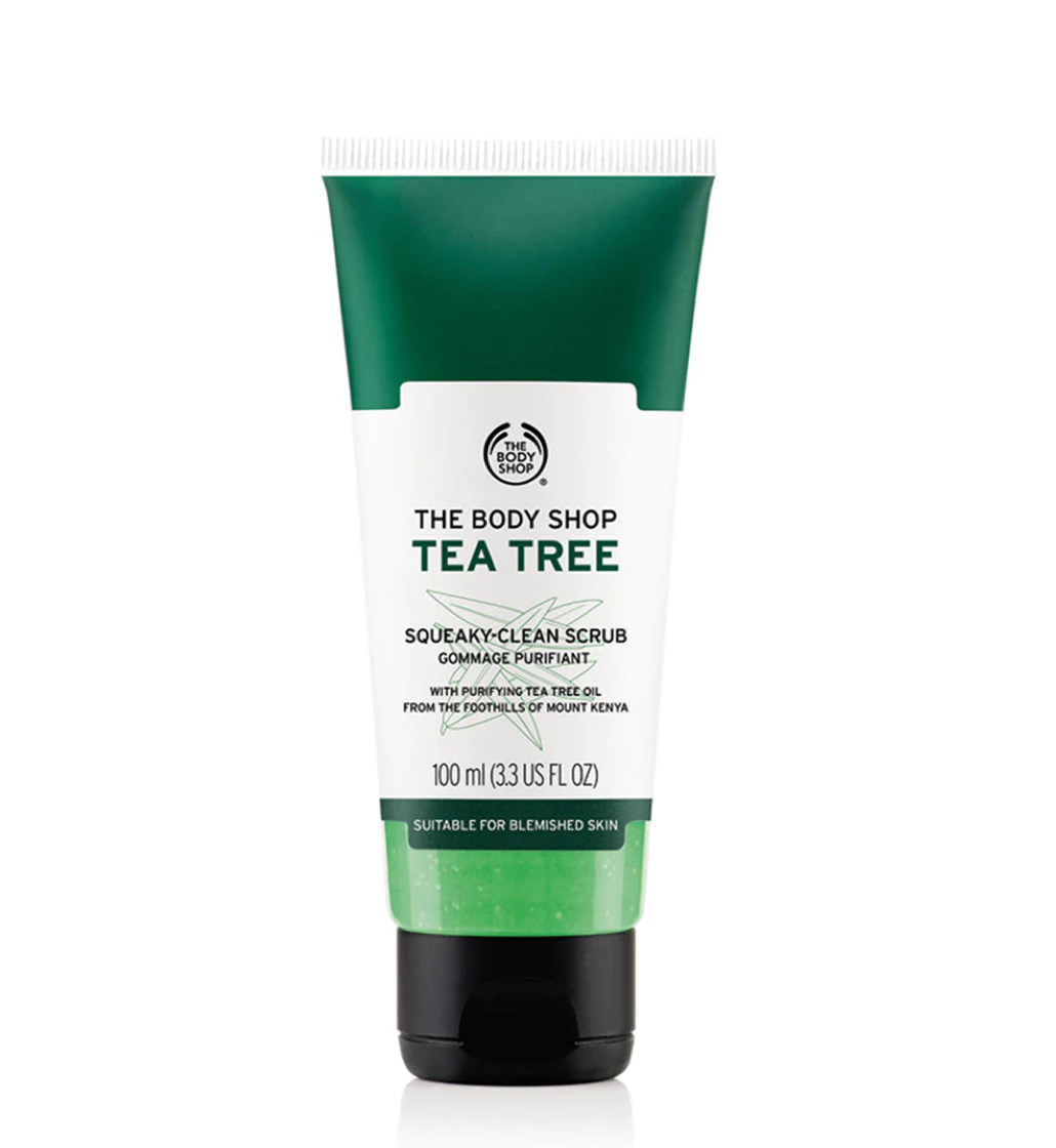 The Body Shop Tea Tree Squeaky-Clean Exfoliating Face Scrub