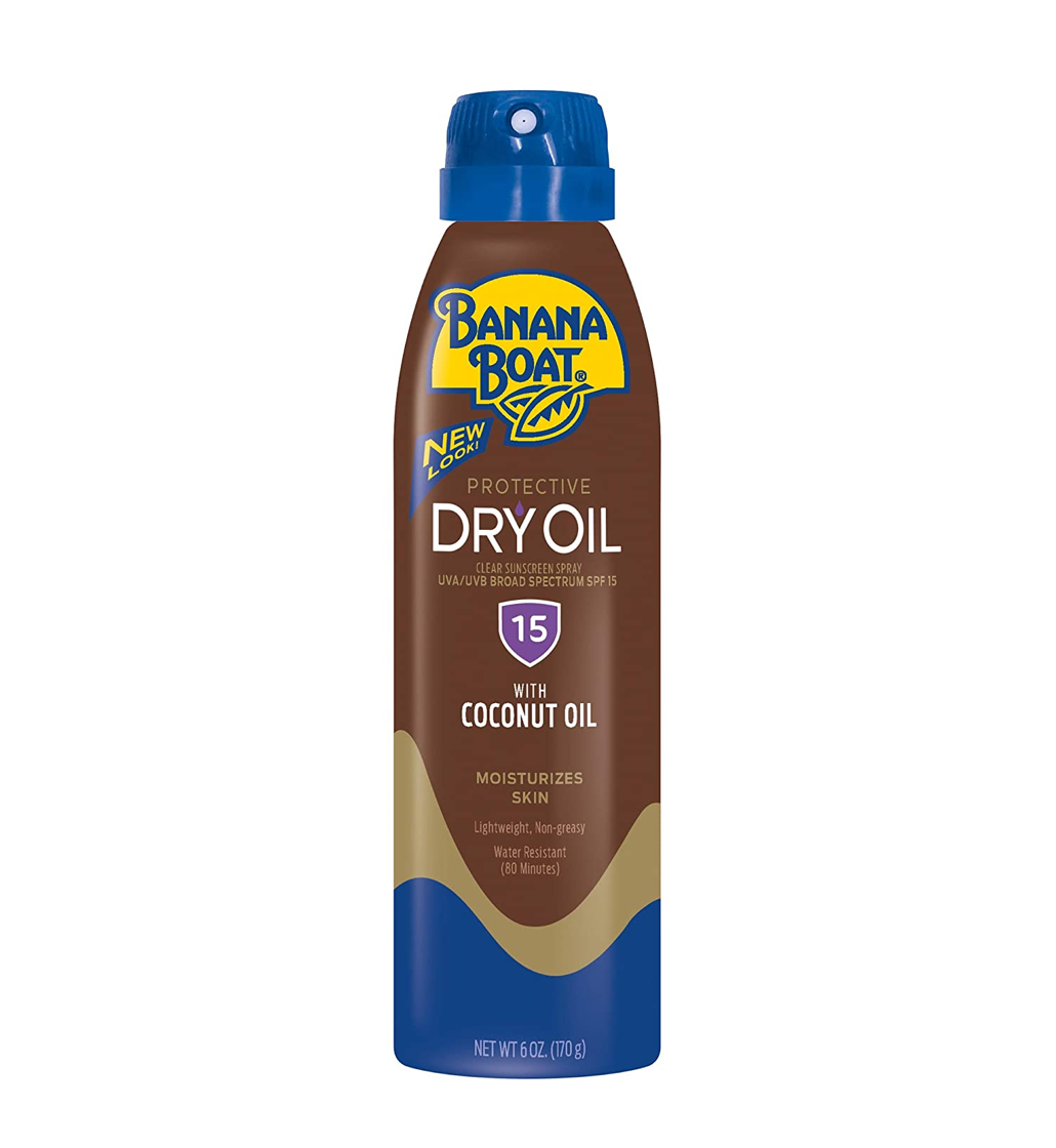 Banana Boat Dry Oil Spray SPF 15