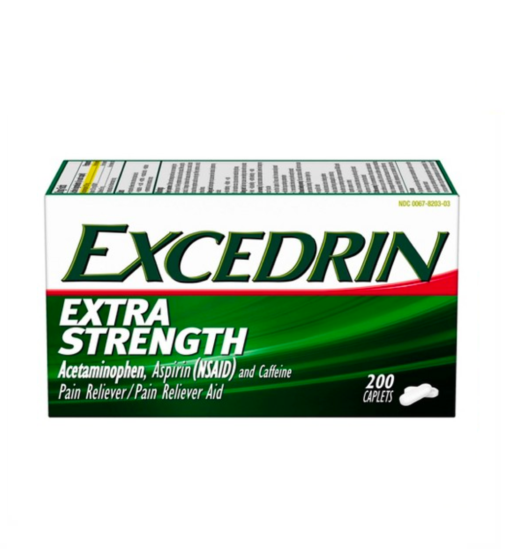 Excedrin Extra Strength Caplets for Headache Pain Relief