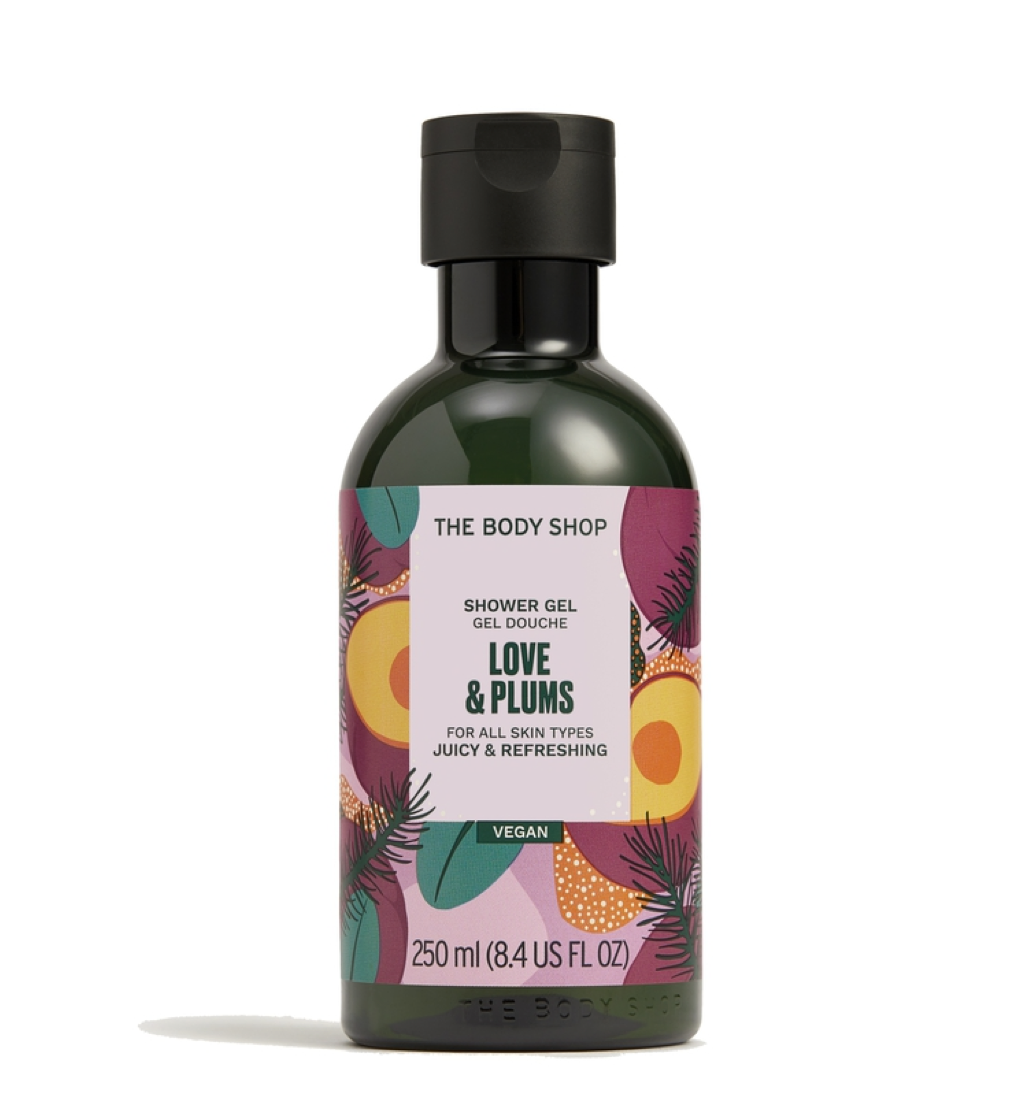 The Body Shop Shower Gel - Love & Plums