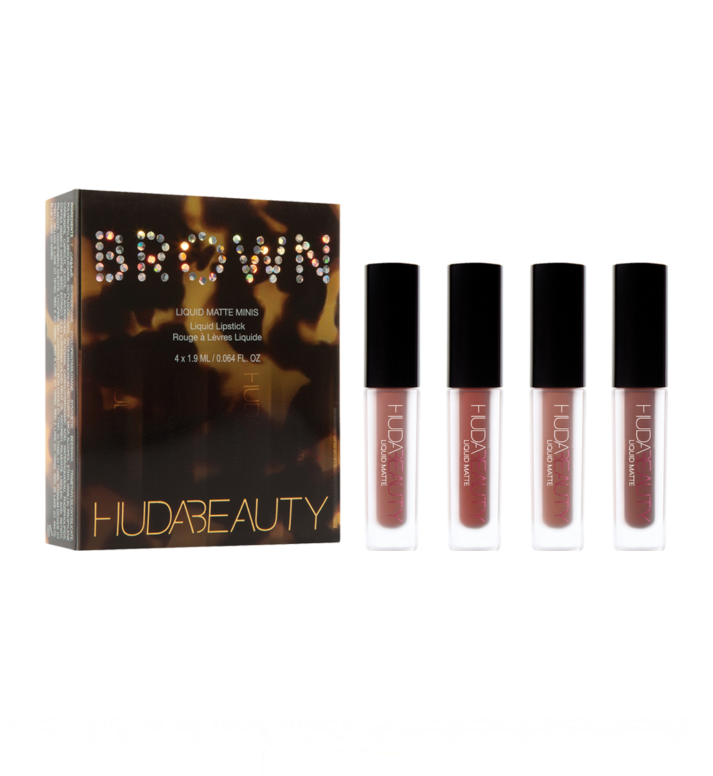 Huda Beauty Brown Obsessions Liquid Matte Minis