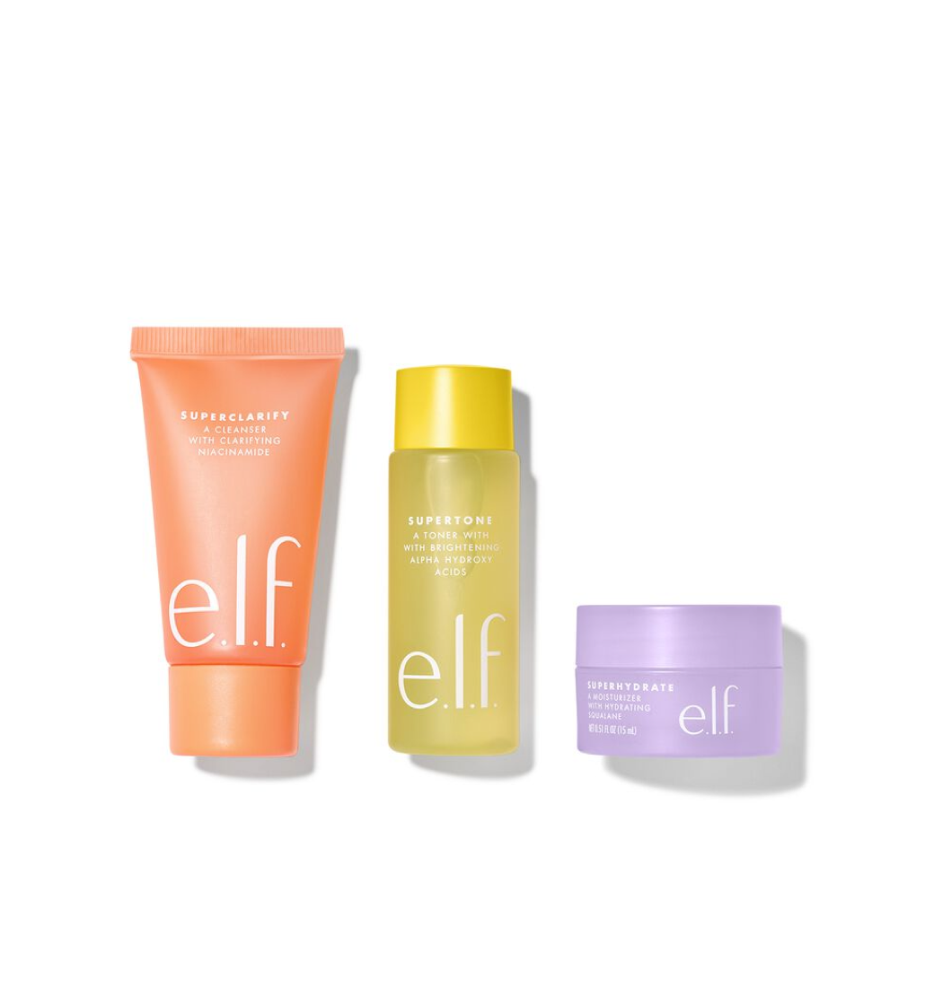 e.l.f Supers Skincare Mini Trio