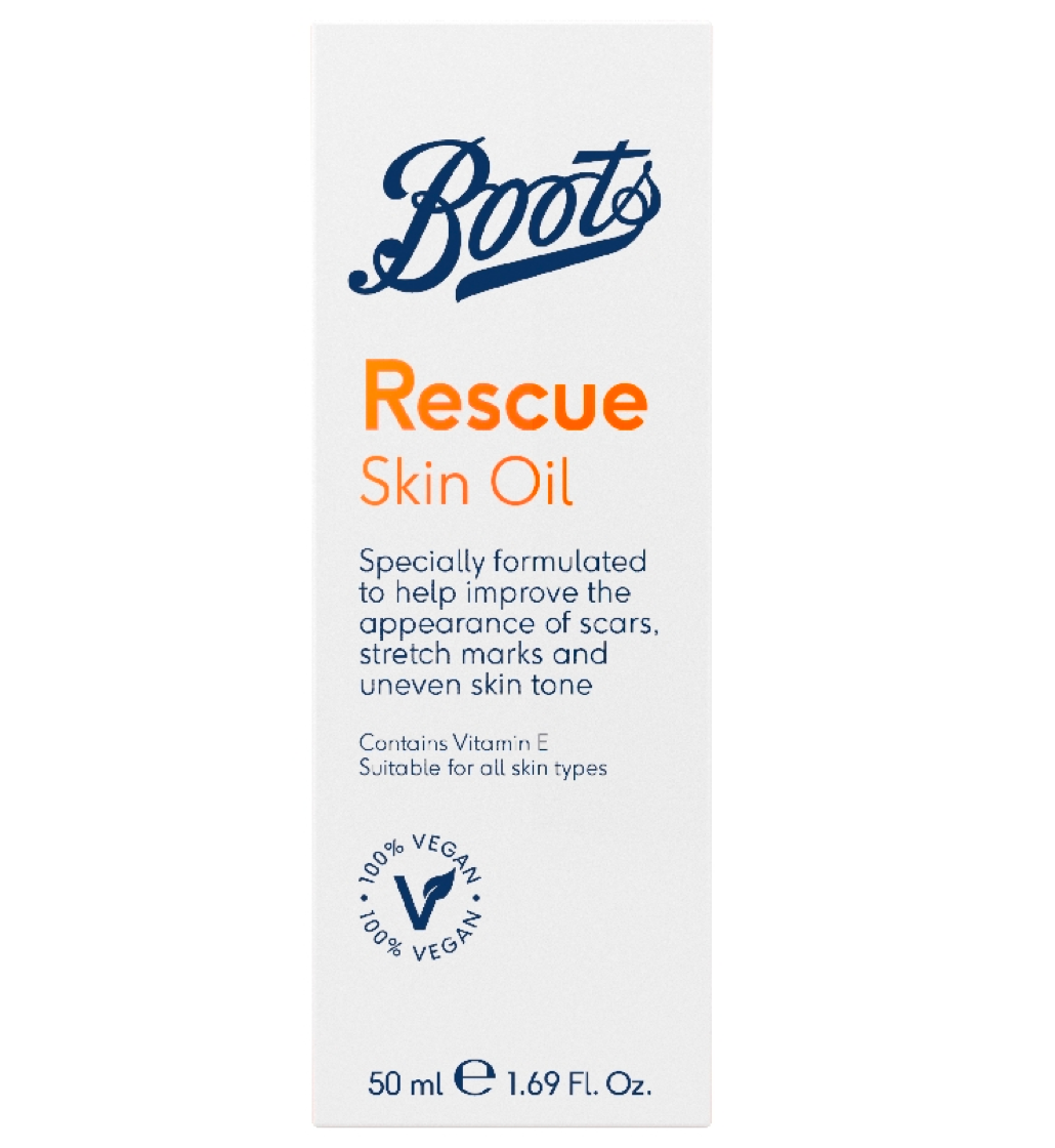 Boots Rescue Skin Scar Oil