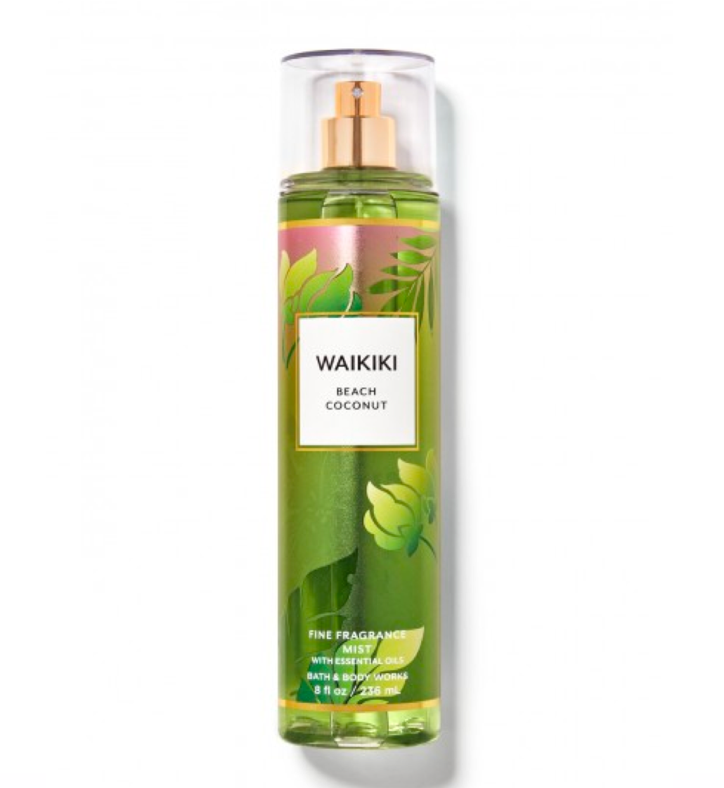 Bath and Body Works Fine Fragrance Mist - Waikiki Beach Coconut