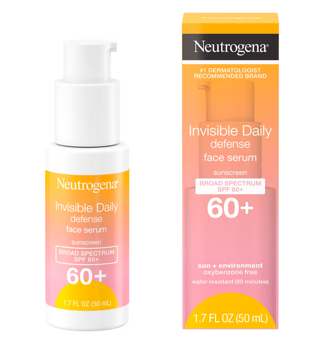 Neutrogena Invisible Daily Defense Face Serum SPF 60+