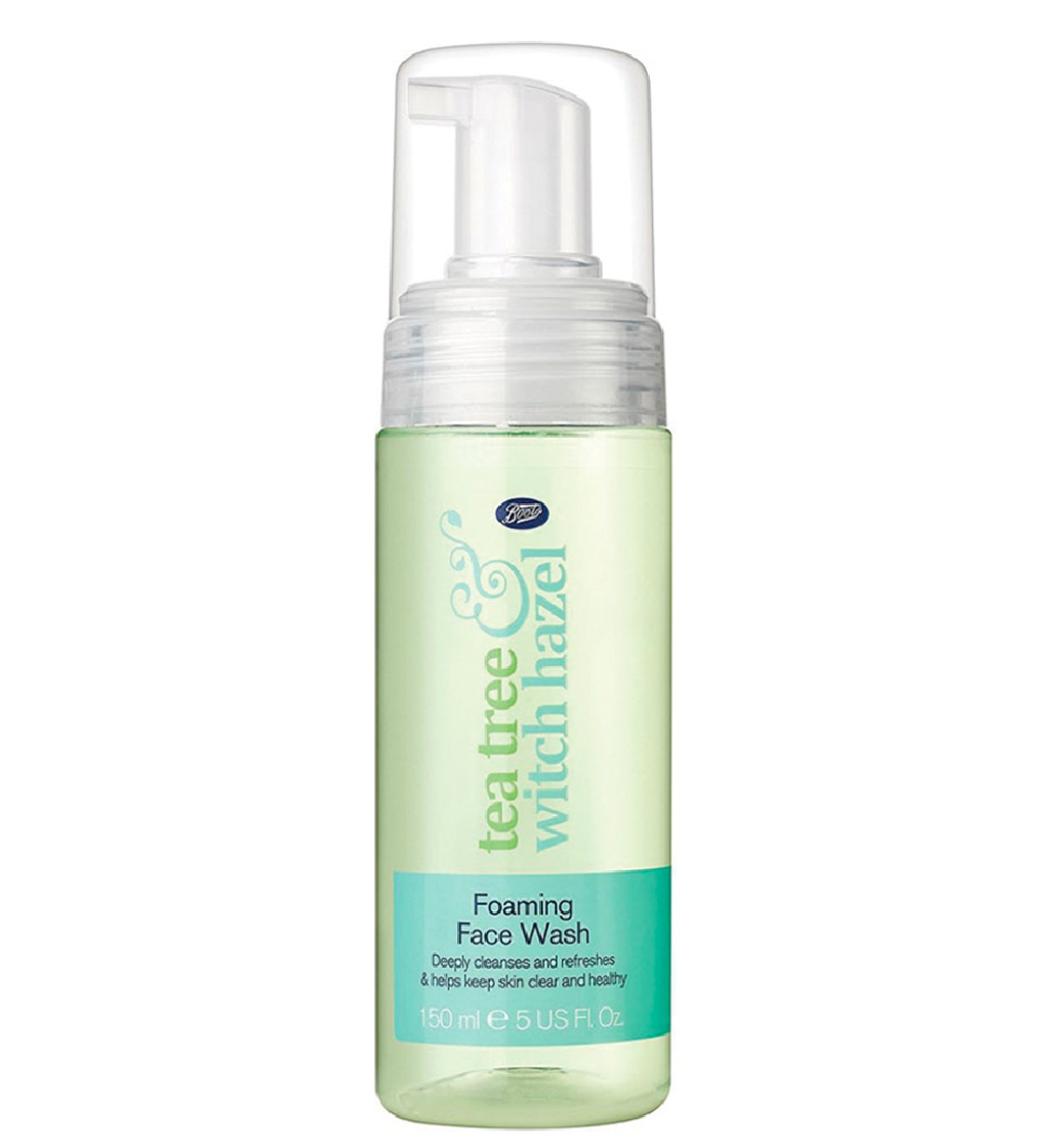 Boots Tea Tree & Witch Hazel Foaming Face Wash