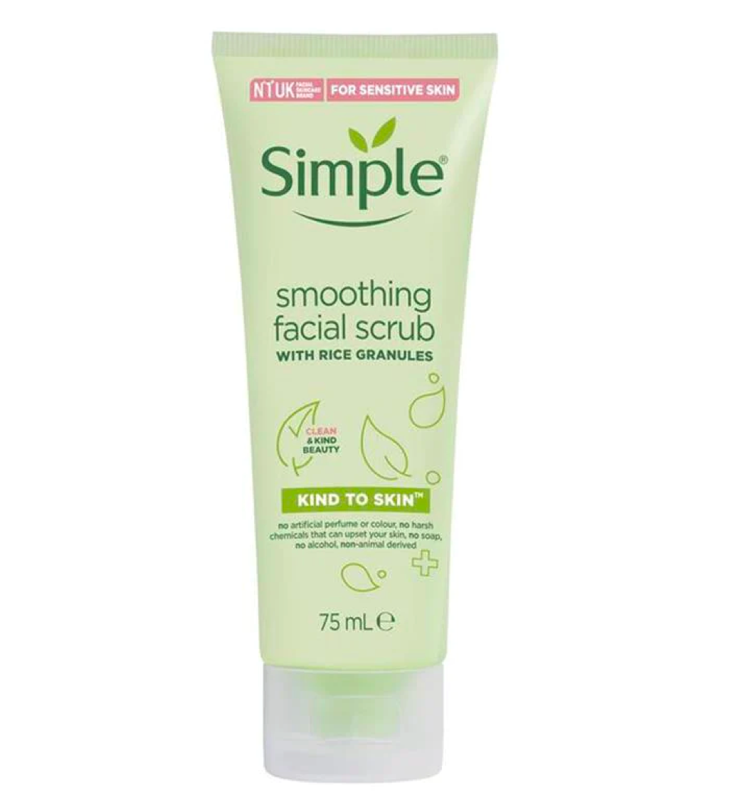 Simple Kind to Skin Smoothing Facial Scrub