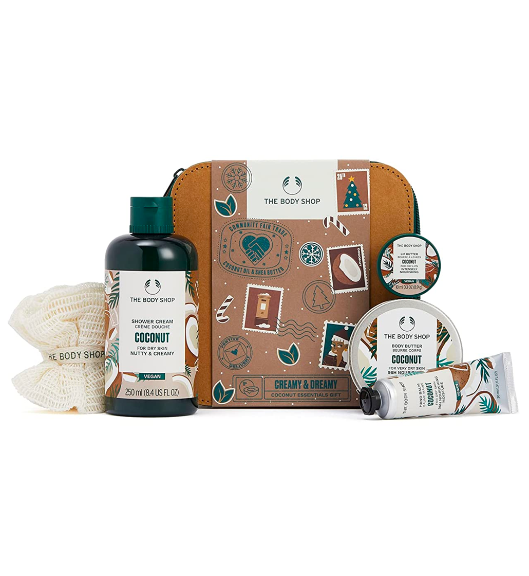 The Body Shop Creamy & Dreamy Coconut Essentials Gift Set