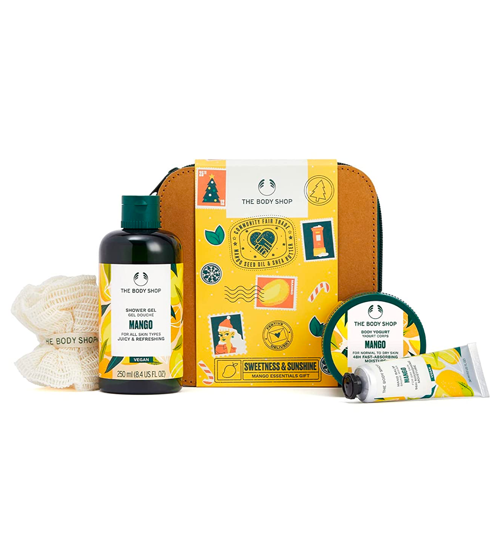 The Body Shop Sweetness & Sunshine Mango Essentials Gift Set