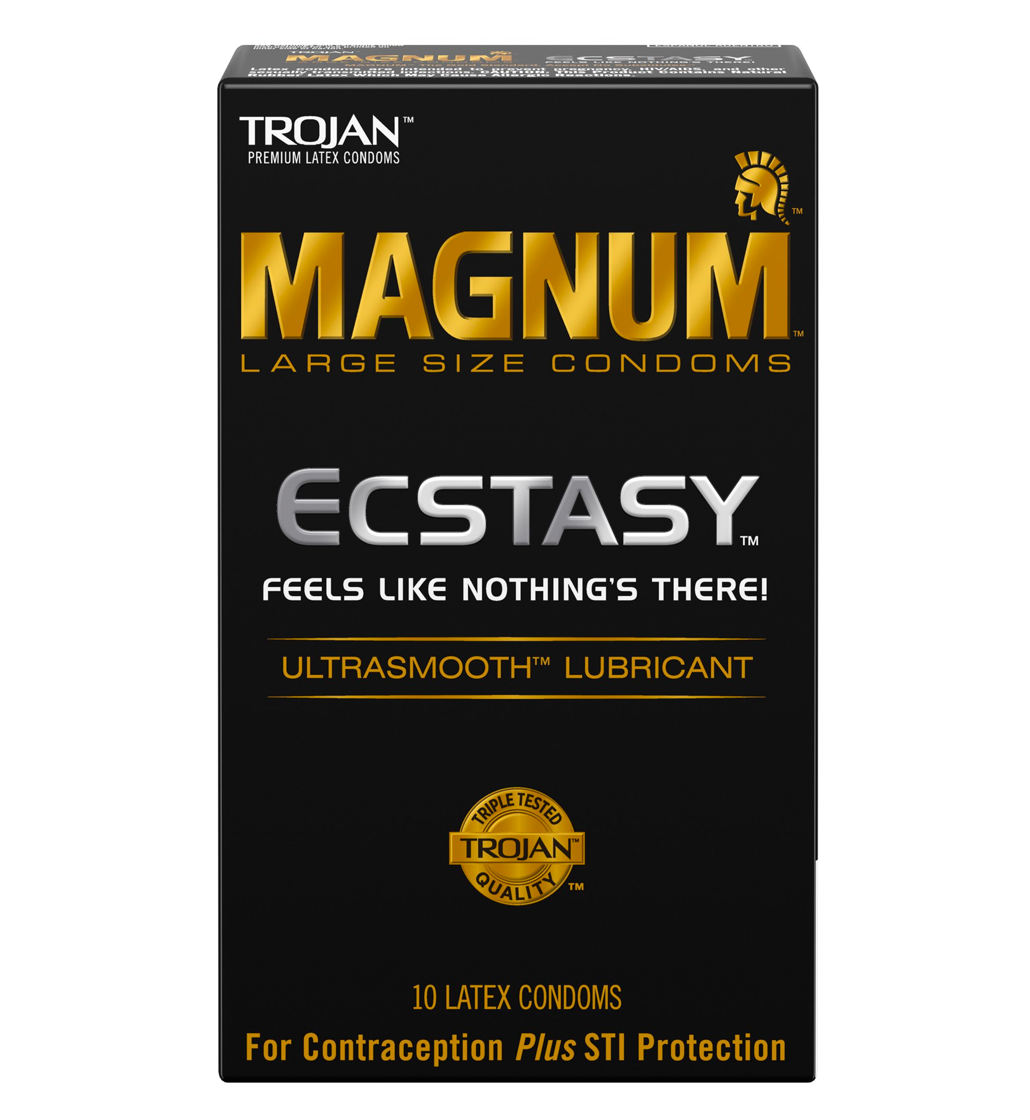 Trojan Magnum Ecstasy Large Size Condoms