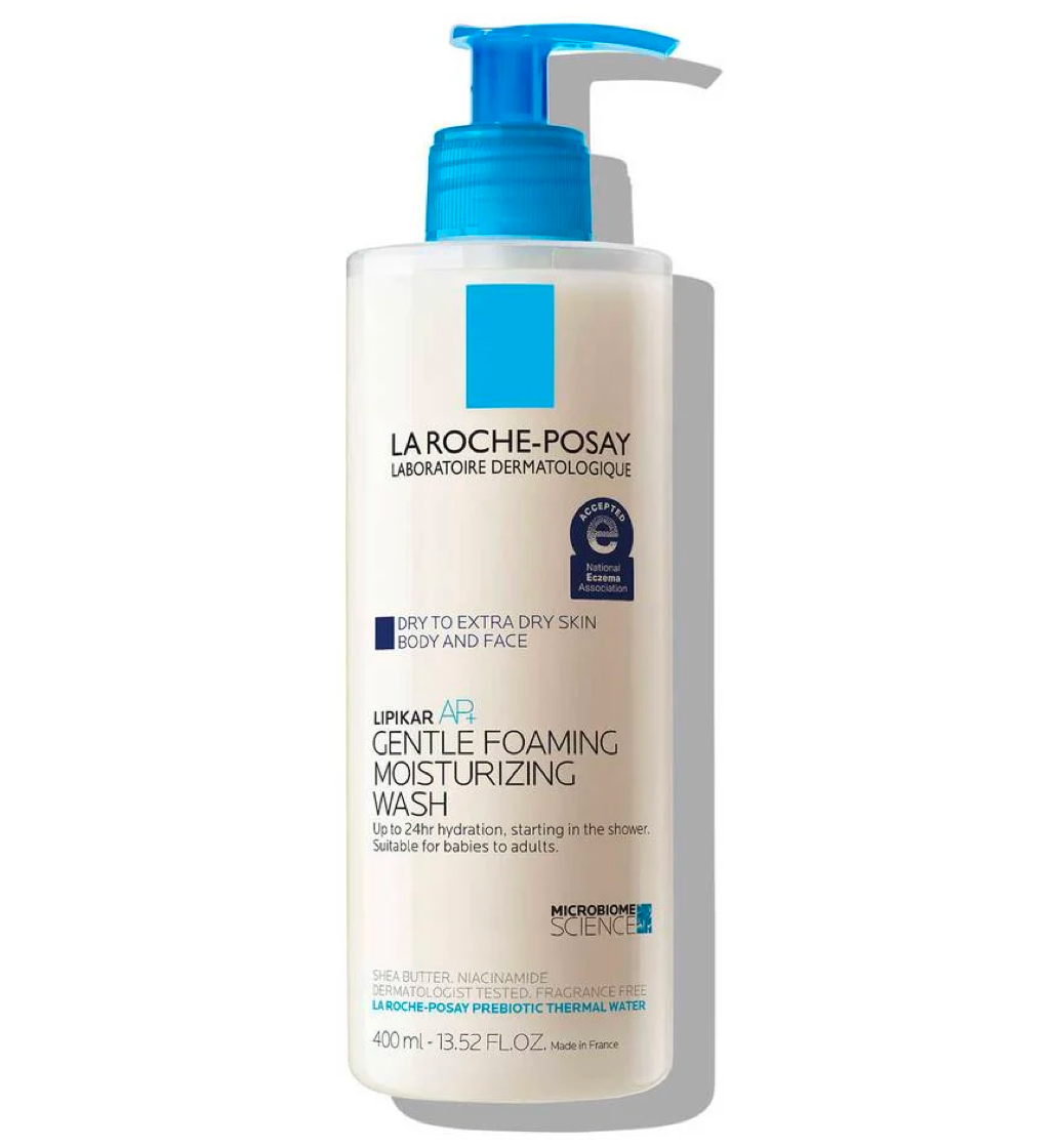 La Roche-Posay Lipikar Wash AP+ Gentle Foaming Moisturizing Body & Face Wash