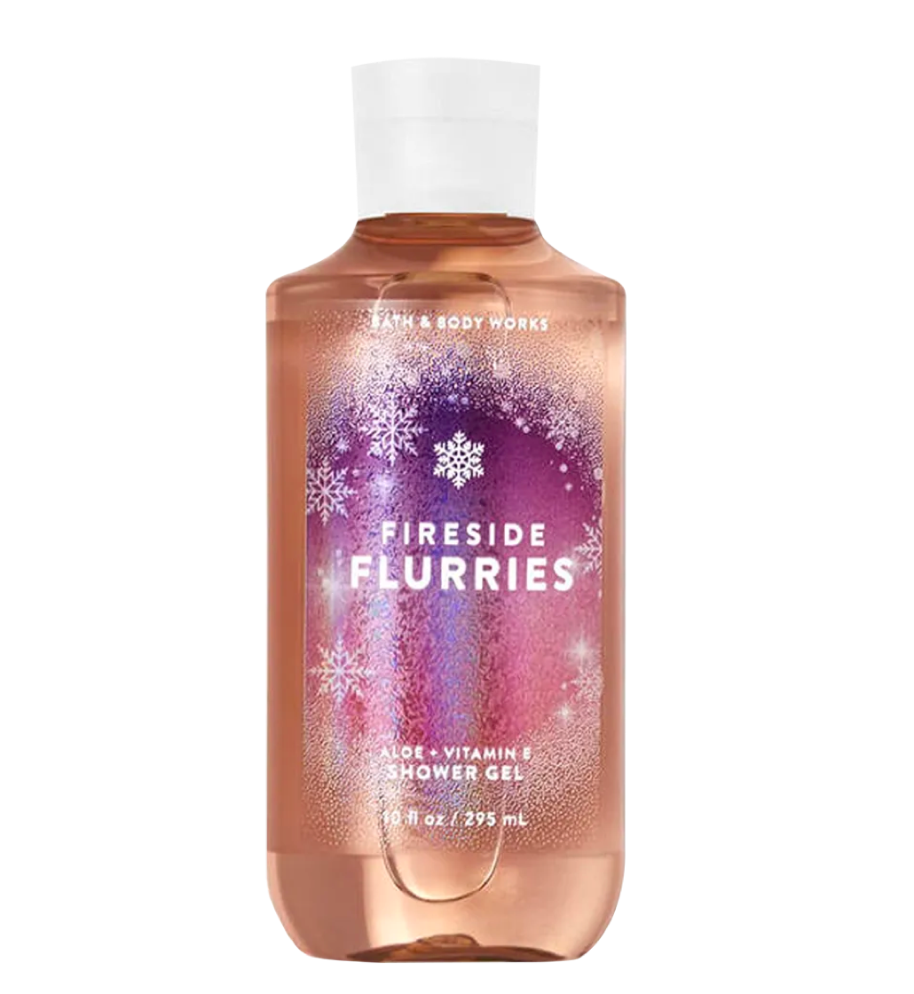 Bath and Body Works Fireside Flurries Shower Gel