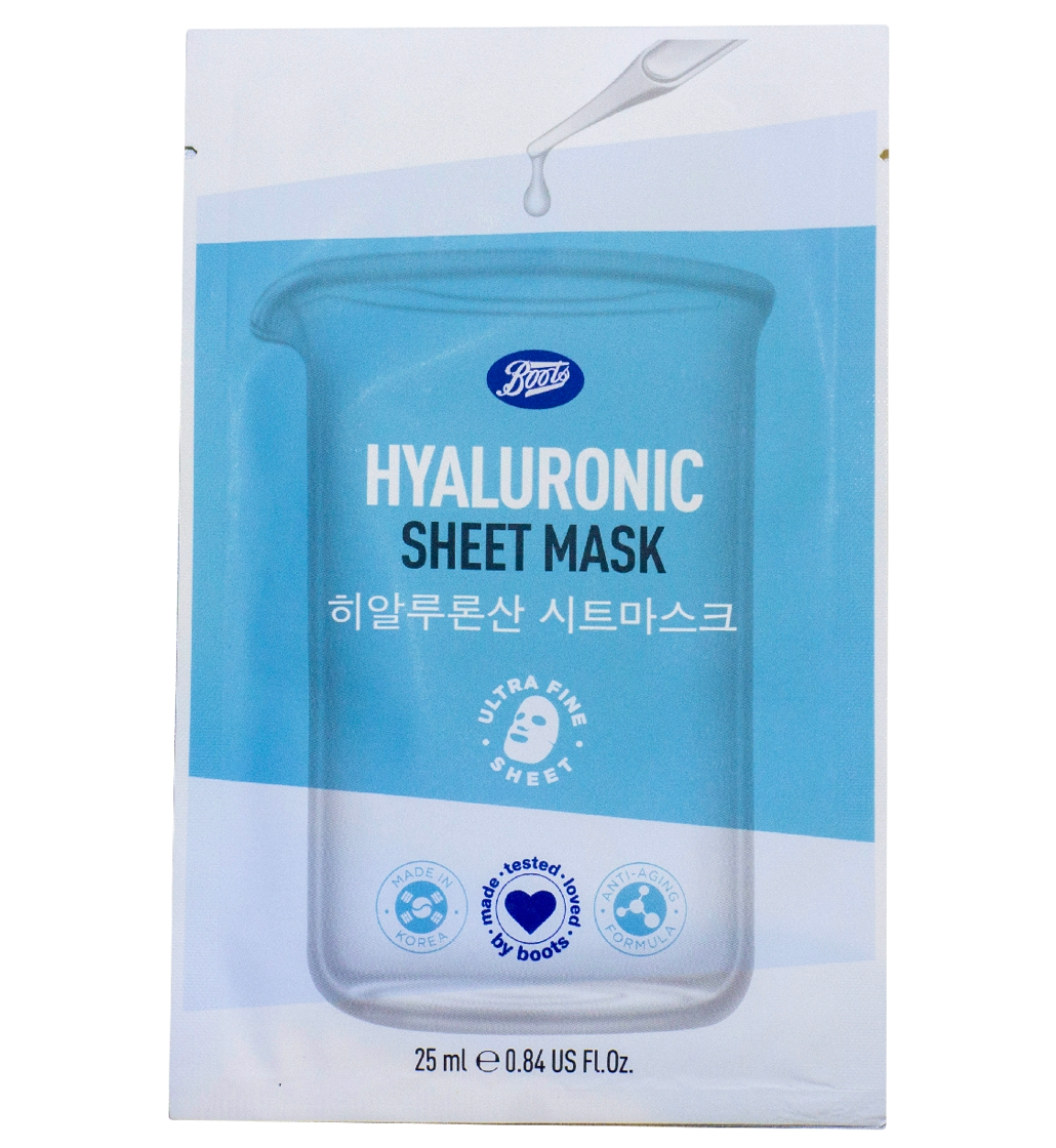 Boots Hyaluronic Sheet Mask