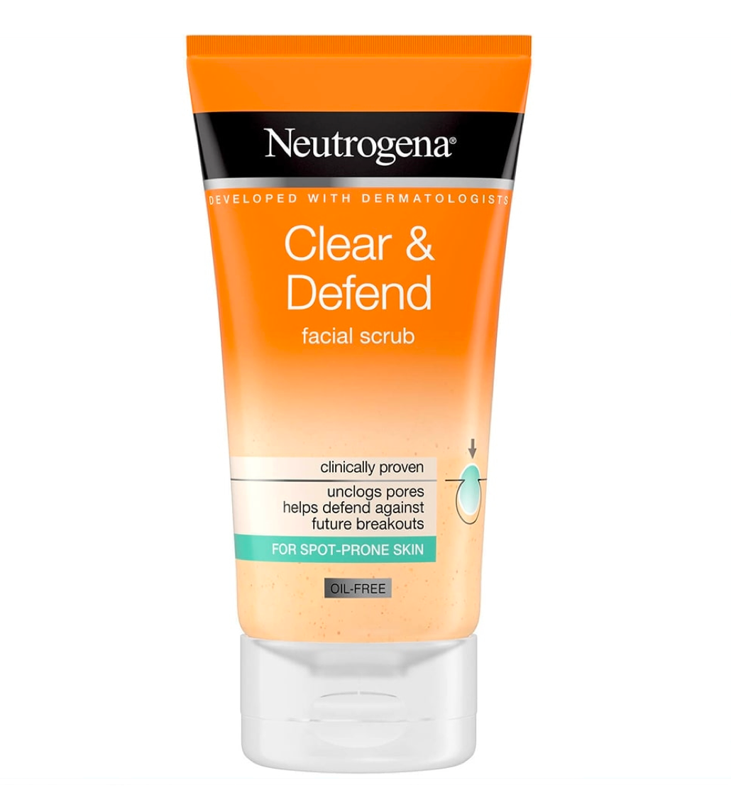 Neutrogena Clear & Defend Facial Scrub