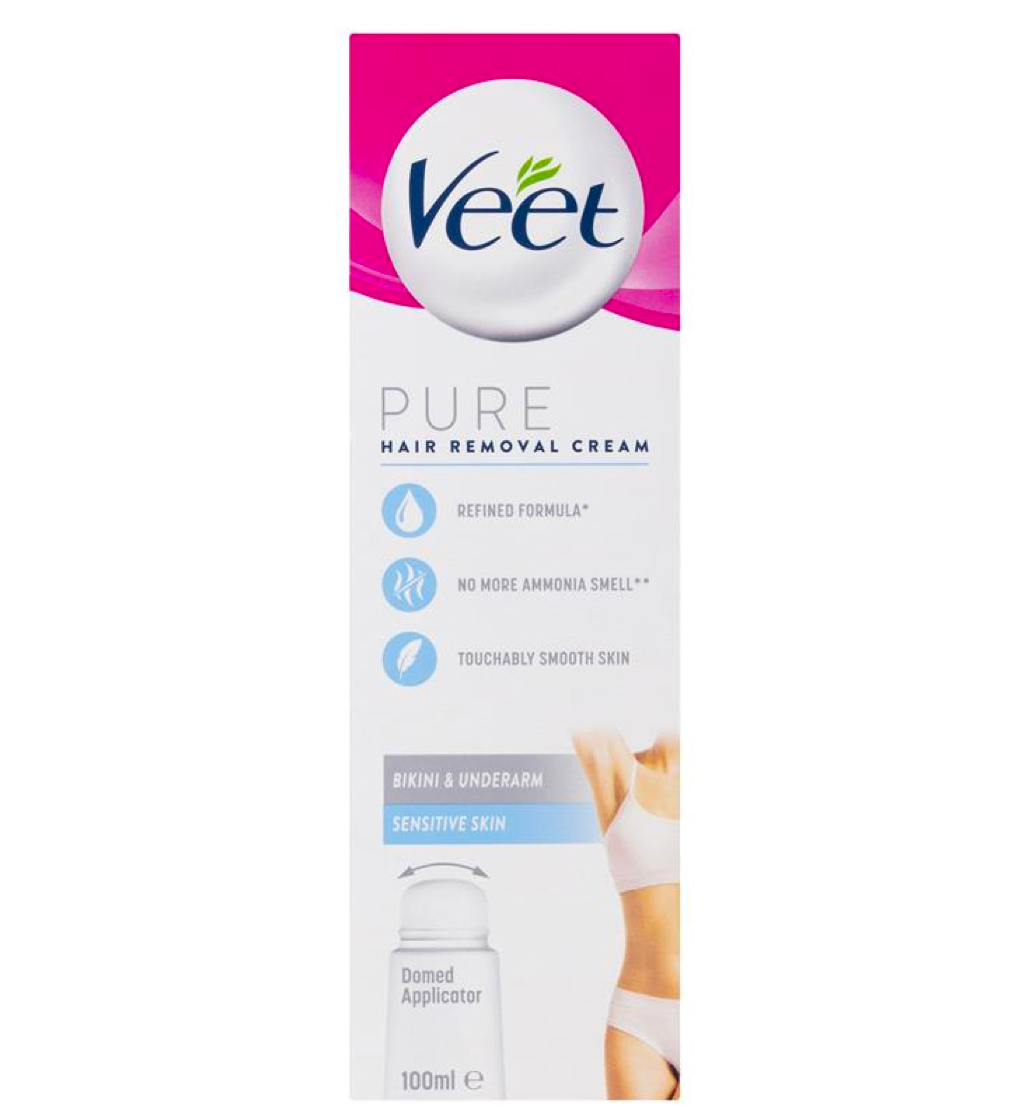 Veet Pure Hair Removal Cream Bikini & Underarms