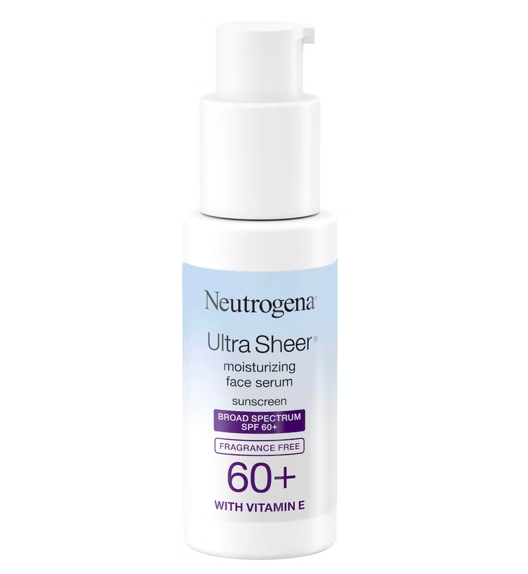 Neutrogena Ultra Sheer Oil-Free Face Serum With Vitamin E SPF 60+