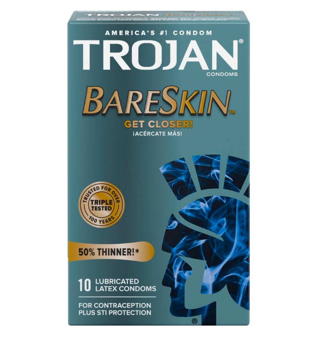 Trojan Bareskin Premium Lube Condoms