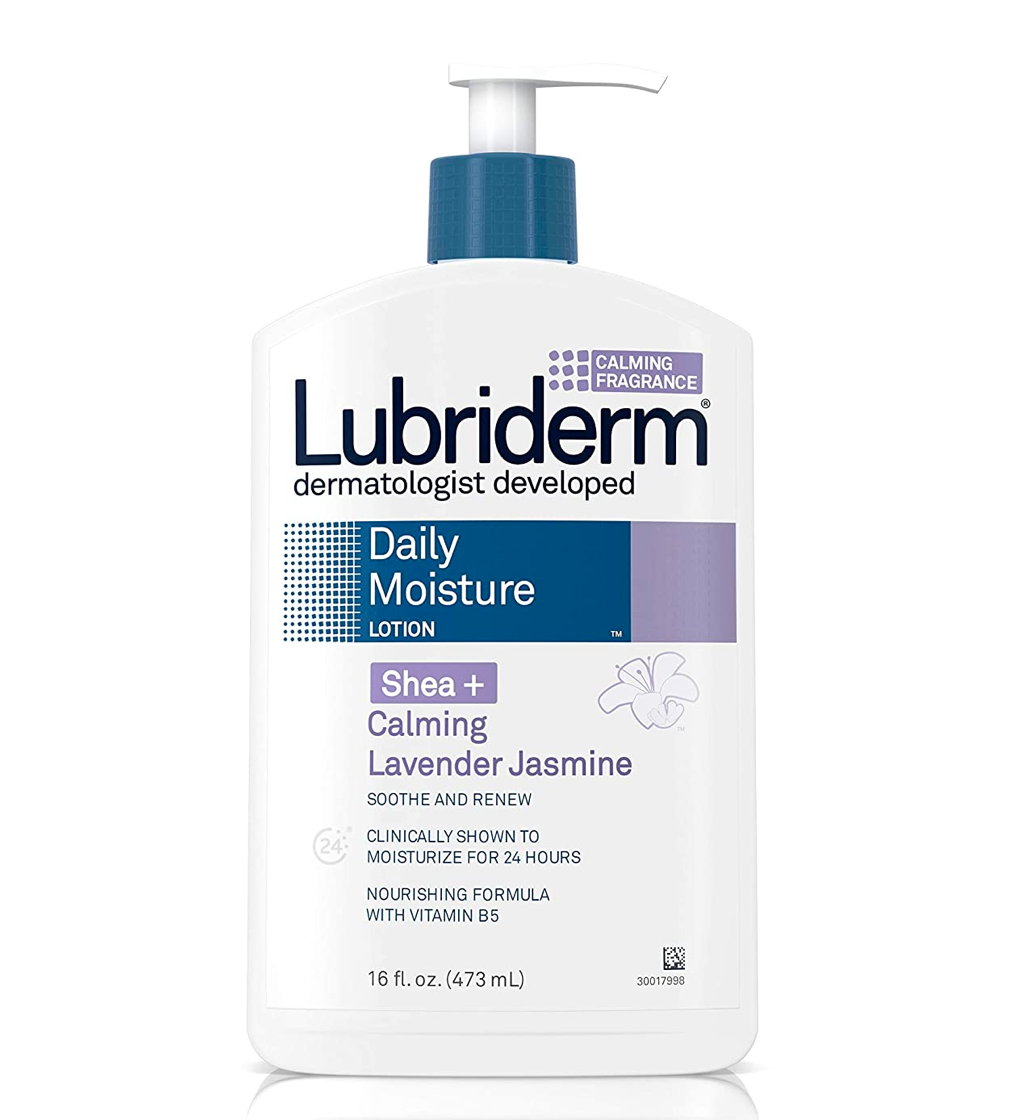 Lubriderm Daily Moisture Lotion Shea + Calming Lavender Jasmine