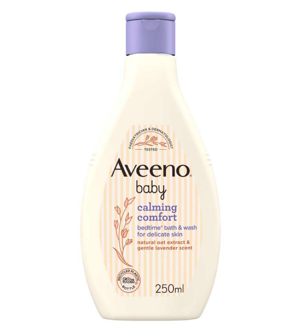 Aveeno Baby Calming Comfort Bedtime Bath and Wash