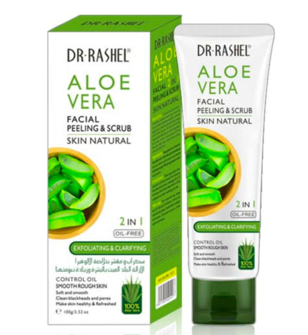 Dr. Rashel Aloe Vera 2-in-1 Facial Peeling & Scrub