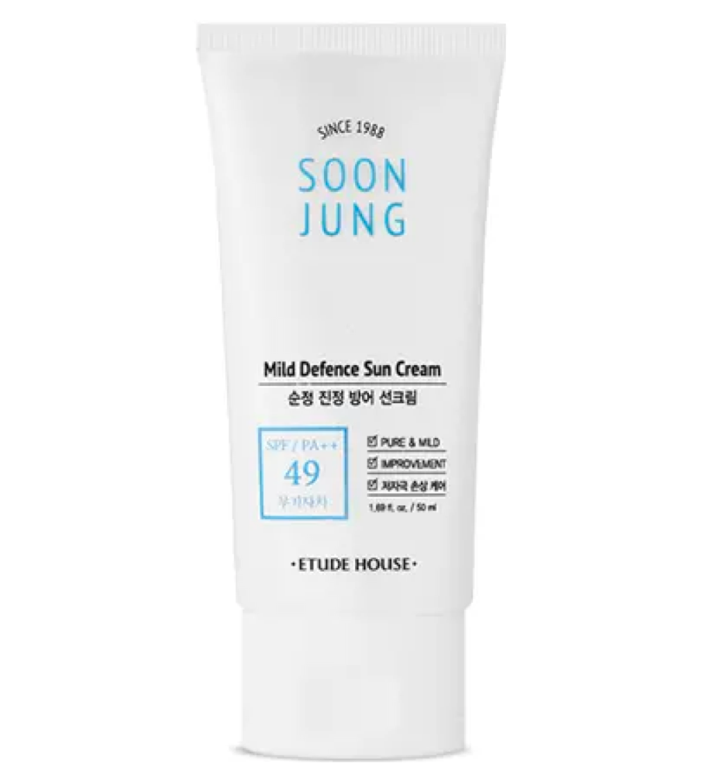 Etude Soon Jung Mild Defence Sun Cream SPF49 PA++