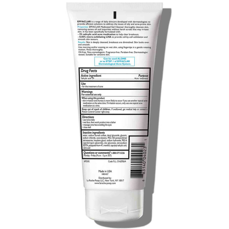 La Roche-Posay Effaclar Medicated Acne Face Wash