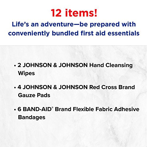 Johnson & Johnson Products Mini First Aid Kit