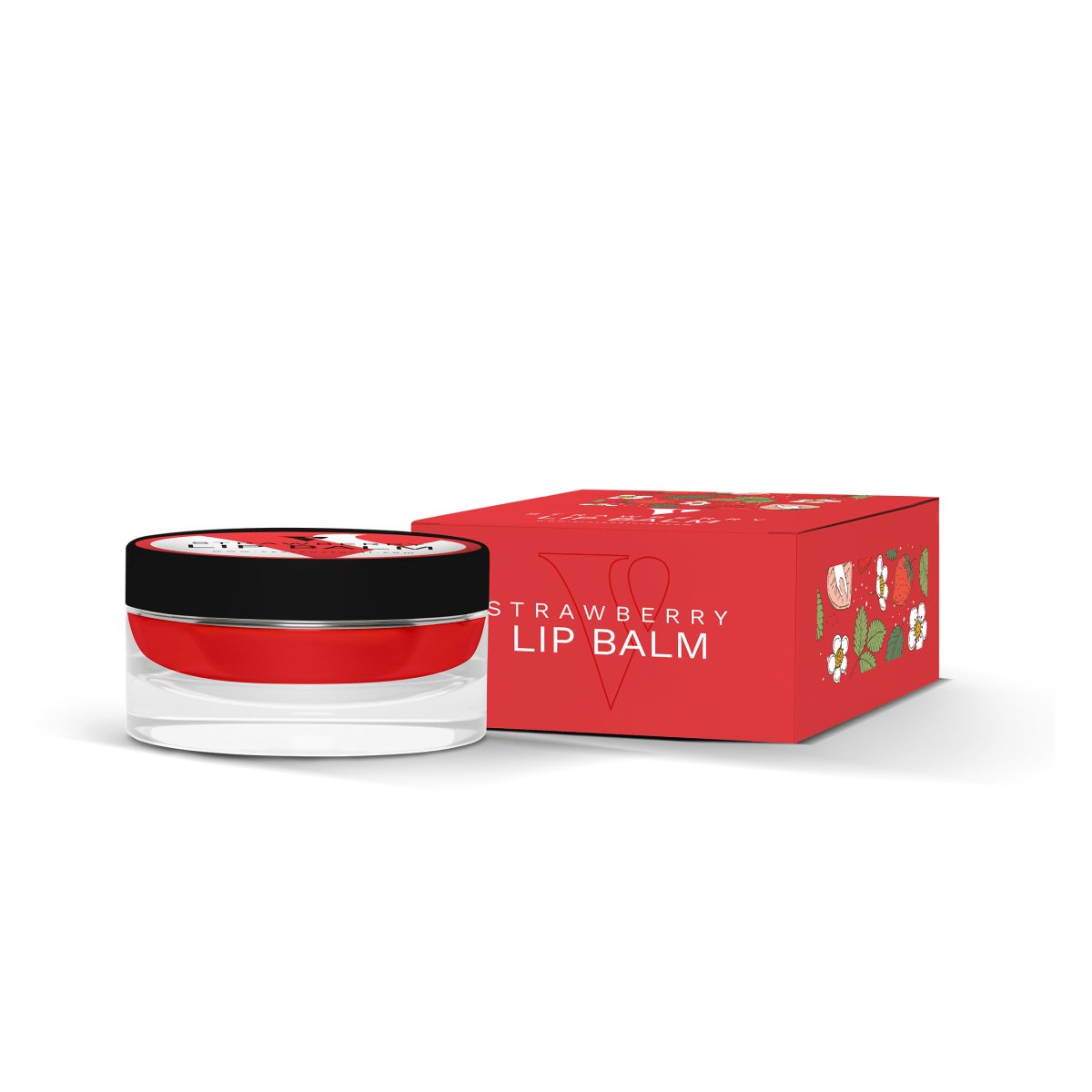 Lip Balm - Strawberry - VCare Natural - VCARE NATURAL