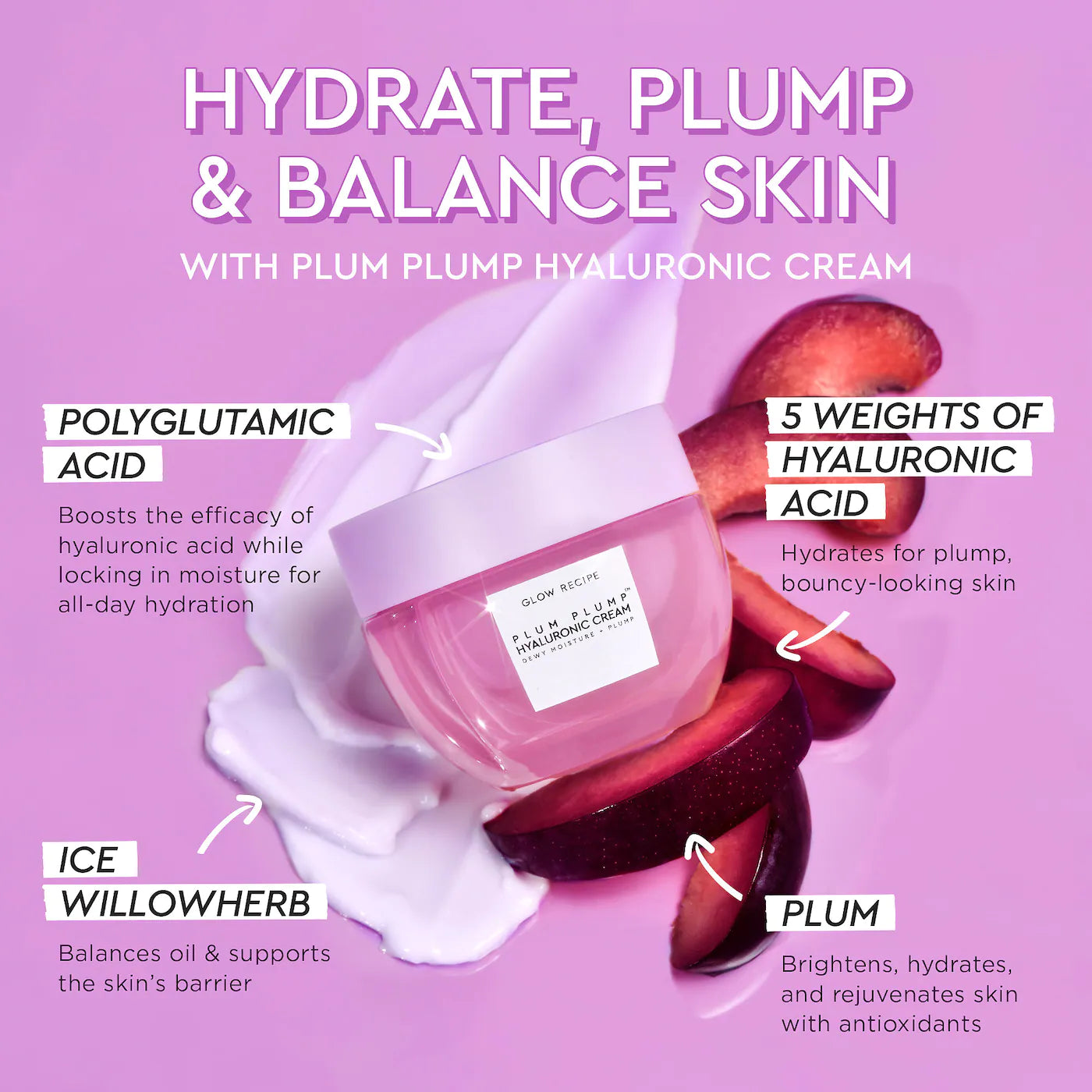 Glow Recipe Plum Plump Hyaluronic Cream